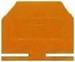 Endplate and partition plate for terminal block Grey 284-301