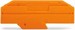 Endplate and partition plate for terminal block Orange 282-333