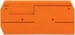 Endplate and partition plate for terminal block Orange 880-328