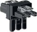 Compact distributor for plug-in building installation 3 770-656