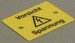 Warning/signing plate Plastic 0273400000