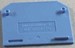 Endplate and partition plate for terminal block Blue 0117980000