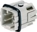 Contact insert for industrial connectors Pin 1498100000