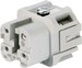 Contact insert for industrial connectors Bus 1498200000