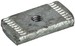 T-nut for channels Steel Hot dip galvanized 10 315020