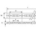 Mounting base and -element for cable ties 130 mm 7TAG009910R0080