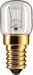 Tube-shaped incandescent lamp 15 W 230 V 90 lm 03659950