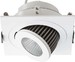 Recessed mounted ceiling- and wall luminaire LED PCQ20120102