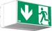Emergency luminaire Ceiling surface mounting LED 671780.002.04