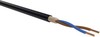 Low voltage power cable Cu, bare 10 mm² NYY-O 2x10 RE S