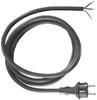 Power cord Earthed plug, straight Cable end sleeve 3 320.175