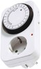 Socket switch clock Adapter plug with socket outlet 852.101