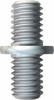 Metal screw Steel Galvanic/electrolytic zinc plated 3131084