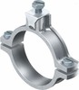 Earthing pipe clamp 58.5 mm 2 inch Zinc 5050197