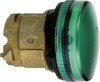 Front element for indicator light 1 Green Round ZB4BV03