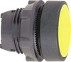 Front element for push button Yellow 1 Round ZB5AA5