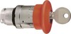 Front element for mushroom push-button Red Round 40 mm ZB4BS944