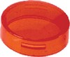 Hood/lens for circuit control devices 22 mm Red Round ZBV014
