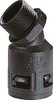 Screw connection for corrugated plastic hose 28.5 mm 5100028225