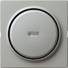 Push button Basic element with central cover plate Rocker 012042