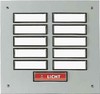 Doorbell panel 6 Aluminium 55826