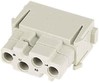 Contact insert for industrial connectors Bus 09140044513