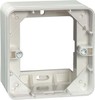Surface mounted housing for flush mounted switching device  0020