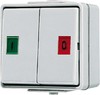 Push button Basic element with complete housing Rocker 639W