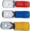 Round plug/flat receptacle Plug Flat 2.8x0.8 mm 0.5 mm² 8201B