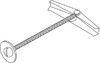 Toggle fixing Steel Hot dip galvanized With thread tap 764/4