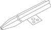 Earth rod/profiled earth rod With steel strip Cross (X) 313/15F2