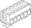 Single- and multi-pole terminal strip  131/6