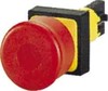 Front element for mushroom push-button Red Rectangular 072370