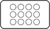 Gland plate for small distribution boards/switchgear cabinets  0