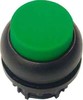 Front element for push button Green 1 Round 216978