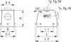 Housing for industrial connectors Rectangular 10082000