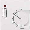 Room temperature controller Flush mounted (plaster) 536119