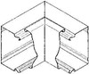 Inner corner for installation duct 80 mm 80 mm LUIC 80.080 R