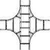 Crosses for cable ladder Flat profile 60 mm KLK 60.203