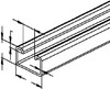 Support/Profile rail 6000 mm 50 mm 30 mm 2994/6 BO