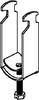 One-piece strut clamp 24 mm B 22/2 E3