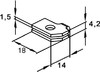 T-nut for channels Steel 4 GNL 204