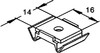 T-nut for channels Steel 4 GUF 204
