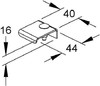 Mounting clamp for separation plate cable support system  KRTB 6