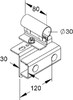 Tube clamp Stainless steel MIHK 3030 E3