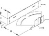Bend for cable tray Horizontal Adjustable RBAVS 110.400