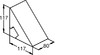 Saw kernel for wall duct 117 mm 117 mm PGSK 120
