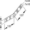 Connector for cable support system Corner joint RGV 60