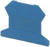 Endplate and partition plate for terminal block Blue 3001103