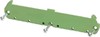 Endplate and partition plate for terminal block Green 2959476